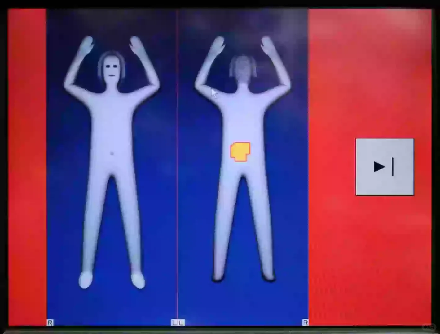 机场变相“裸检”，X光下被——“看光光”