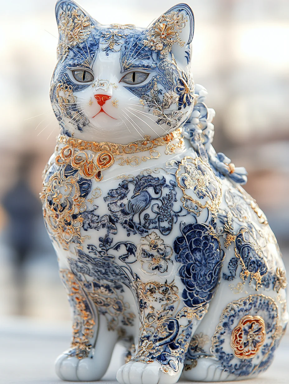 前方高萌预警！花纹各异的花瓷喵！