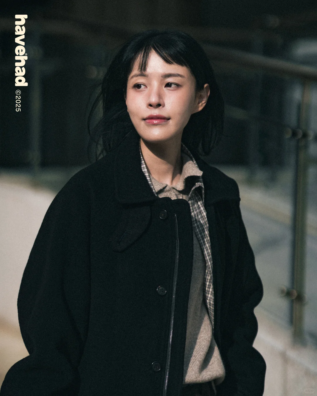 城市羊毛半外套