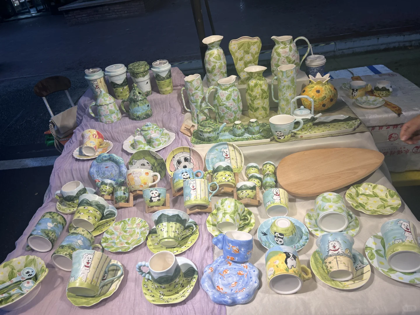 8月31日淘溪川18个摊位集合