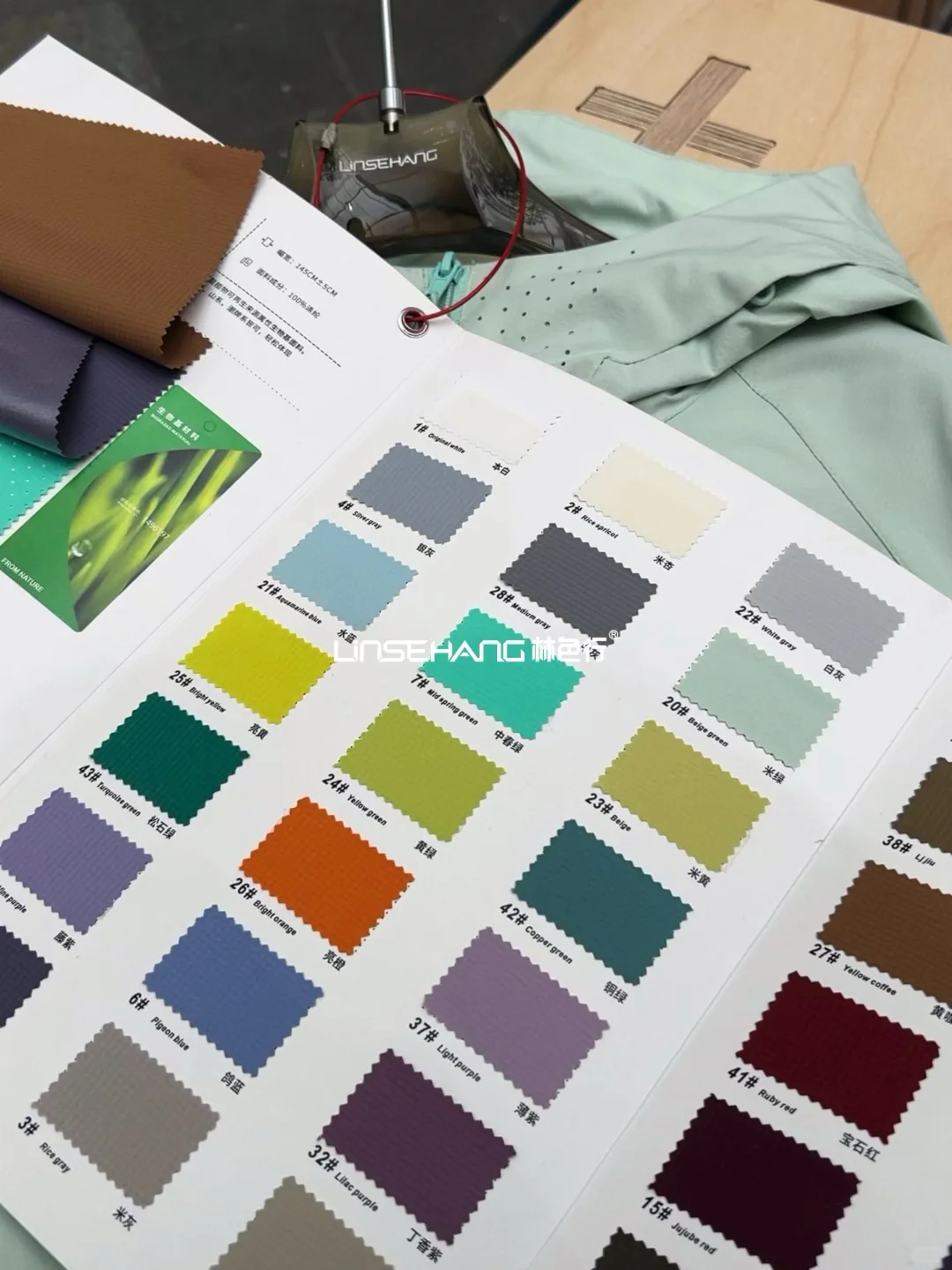 生物基格纹面料来袭丨轻户外通勤新C位!✨