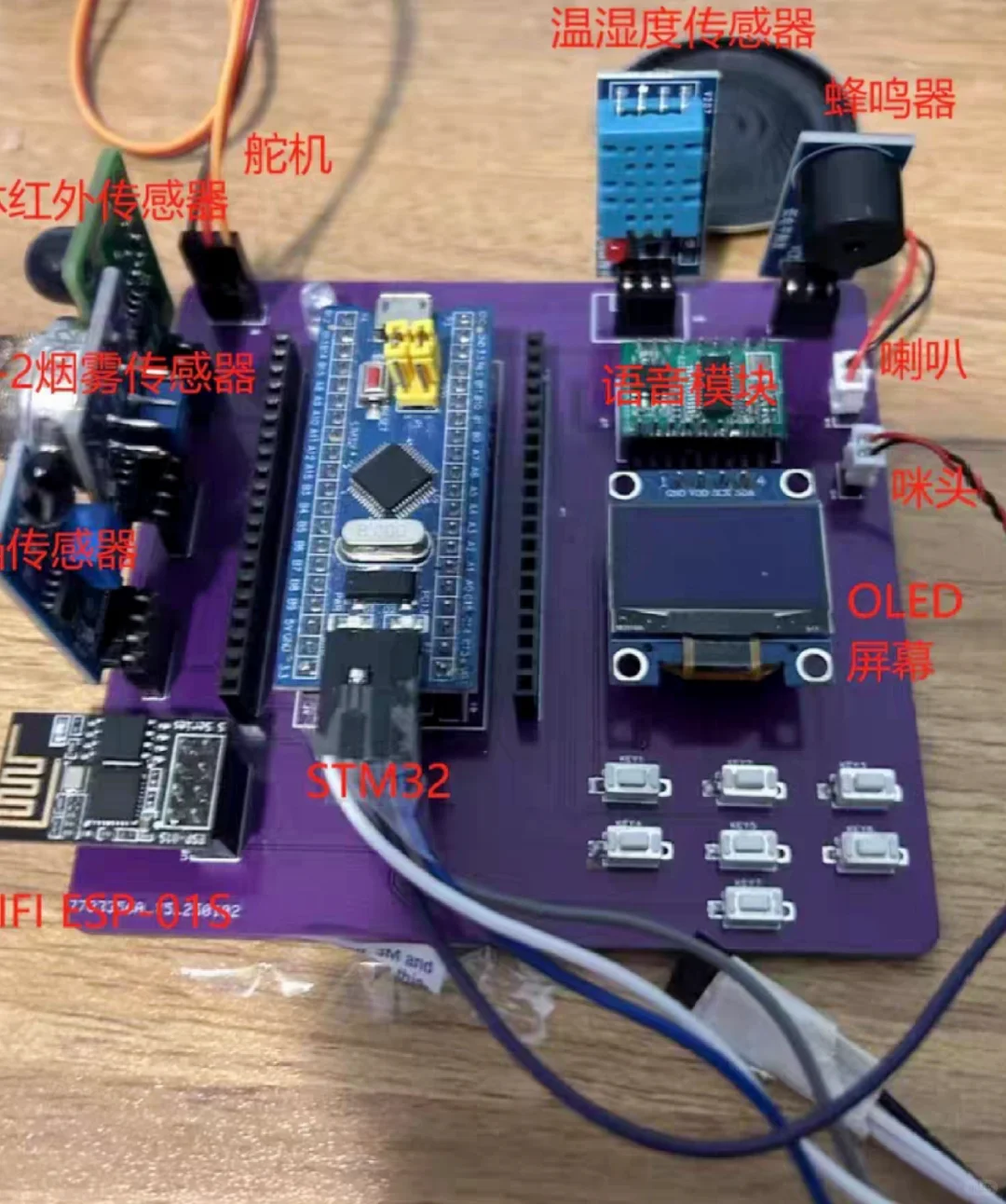 基于STM32的智能安防系统