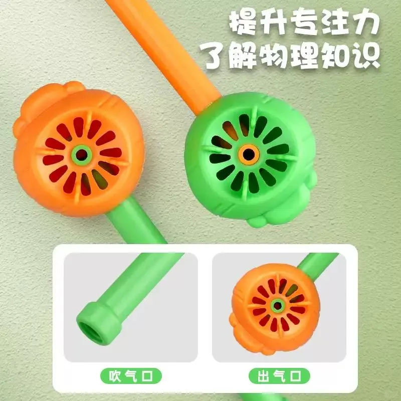 ?儿童吹气悬浮球玩具超有趣，锻炼肺部