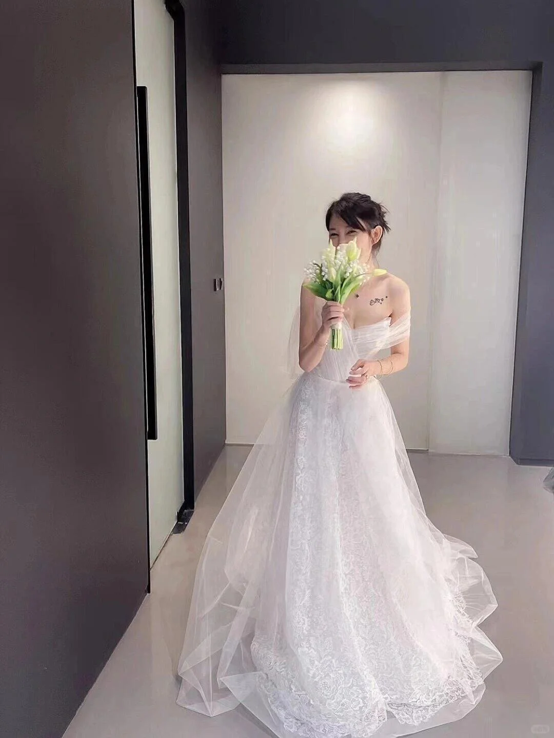 玄彬孙艺珍结婚同款VERAWANG婚纱|上海备婚
