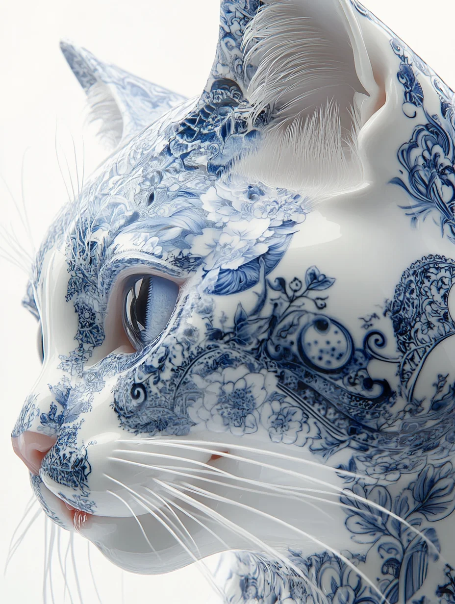 前方高萌预警！花纹各异的花瓷喵！