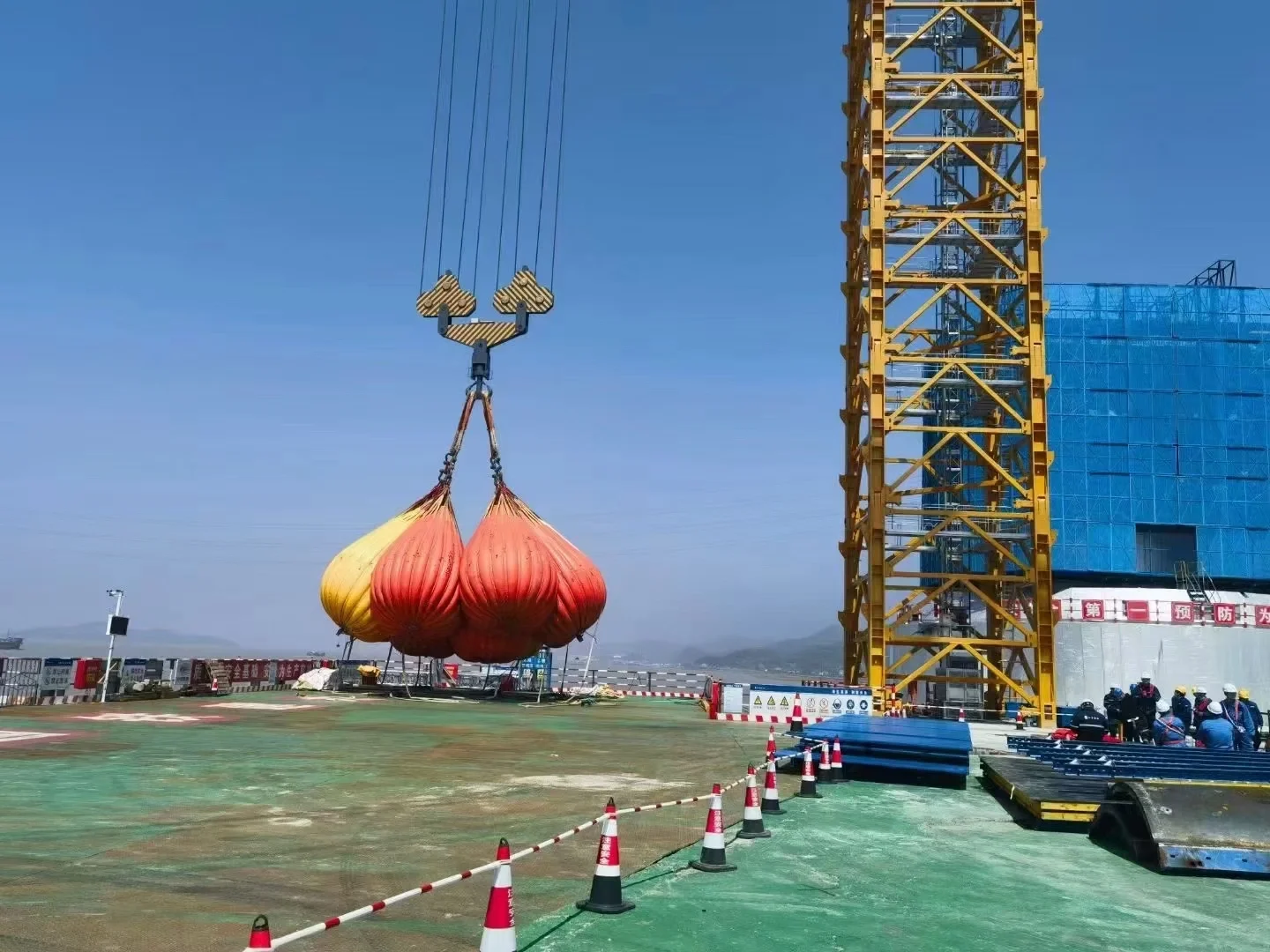 徐工塔机XGT8300-320S安装后调试