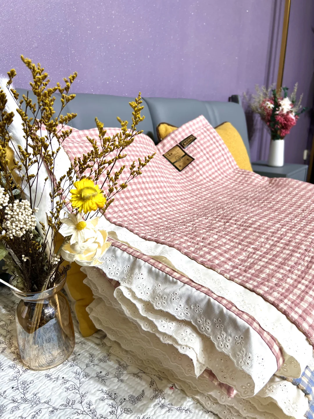 ?救命！这床盖的少女心设计直接戳中我了！