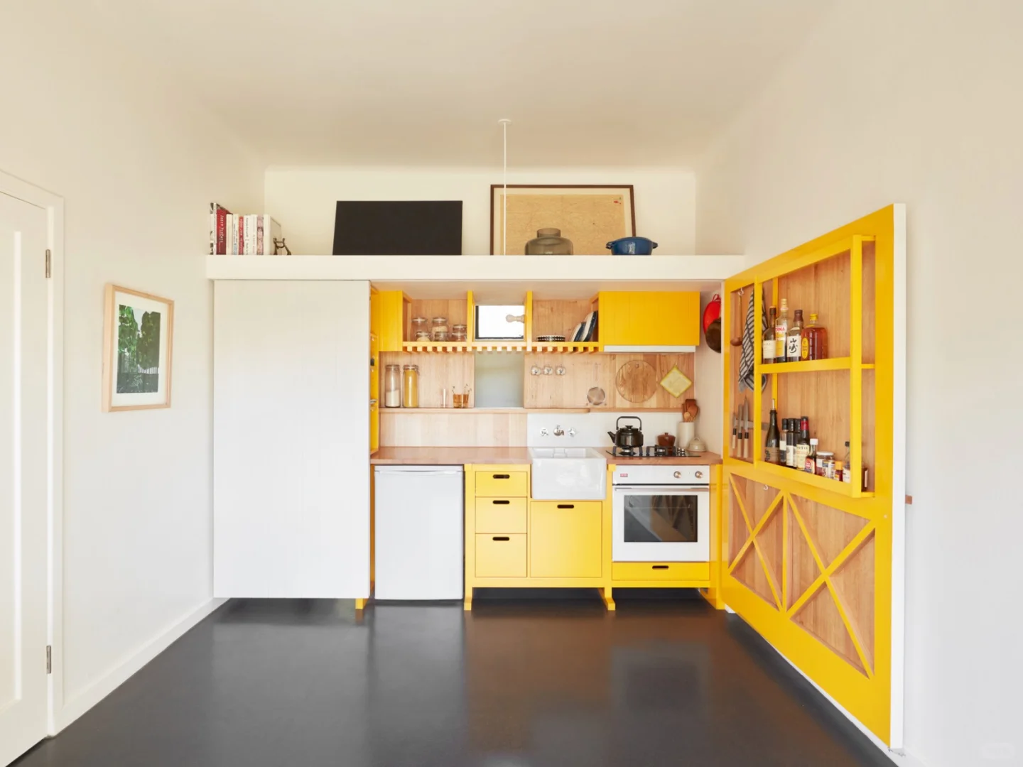 思考｜开合自由的隐藏式厨房