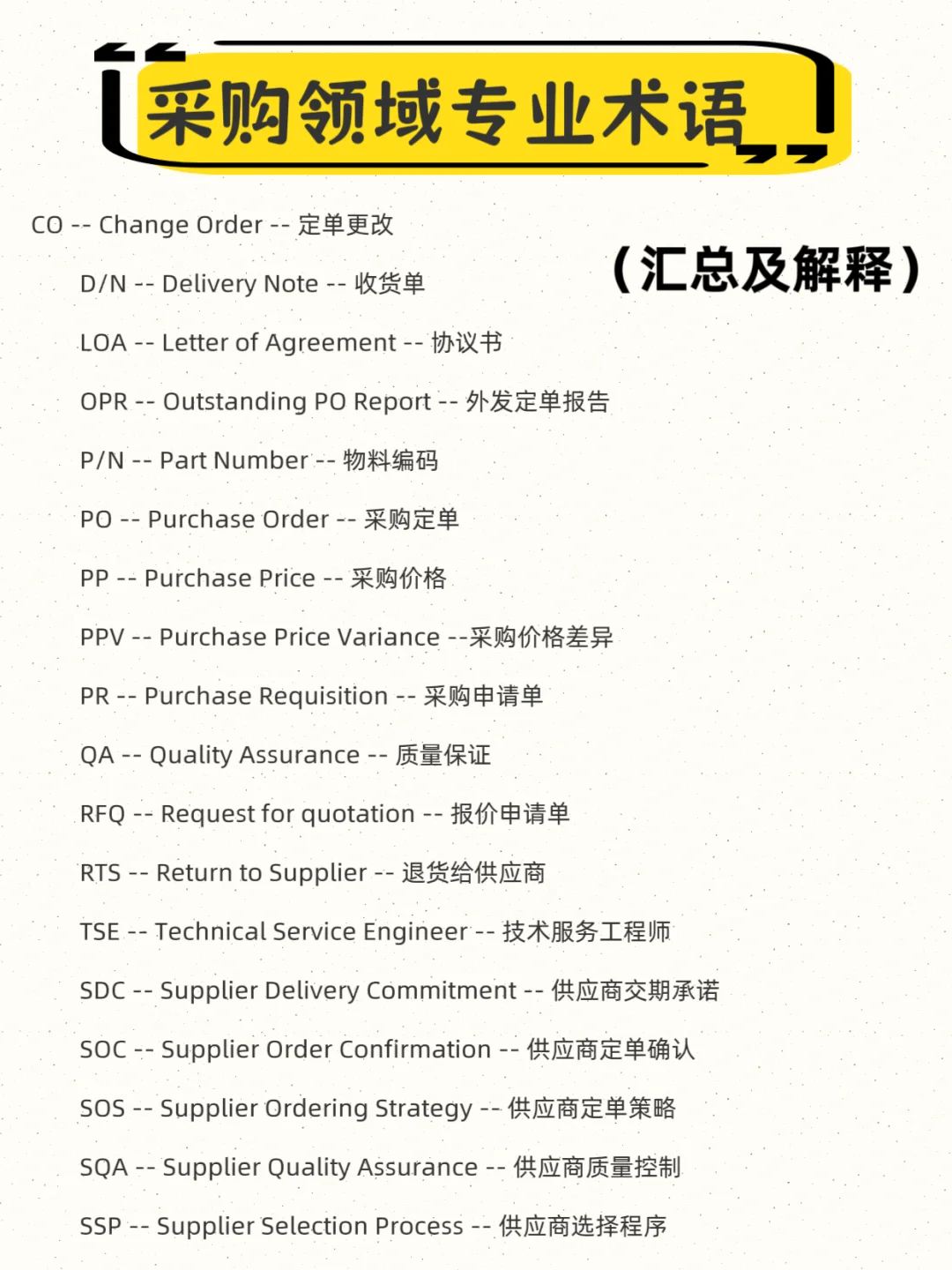 超全采购小白入行指南这不就来了!?