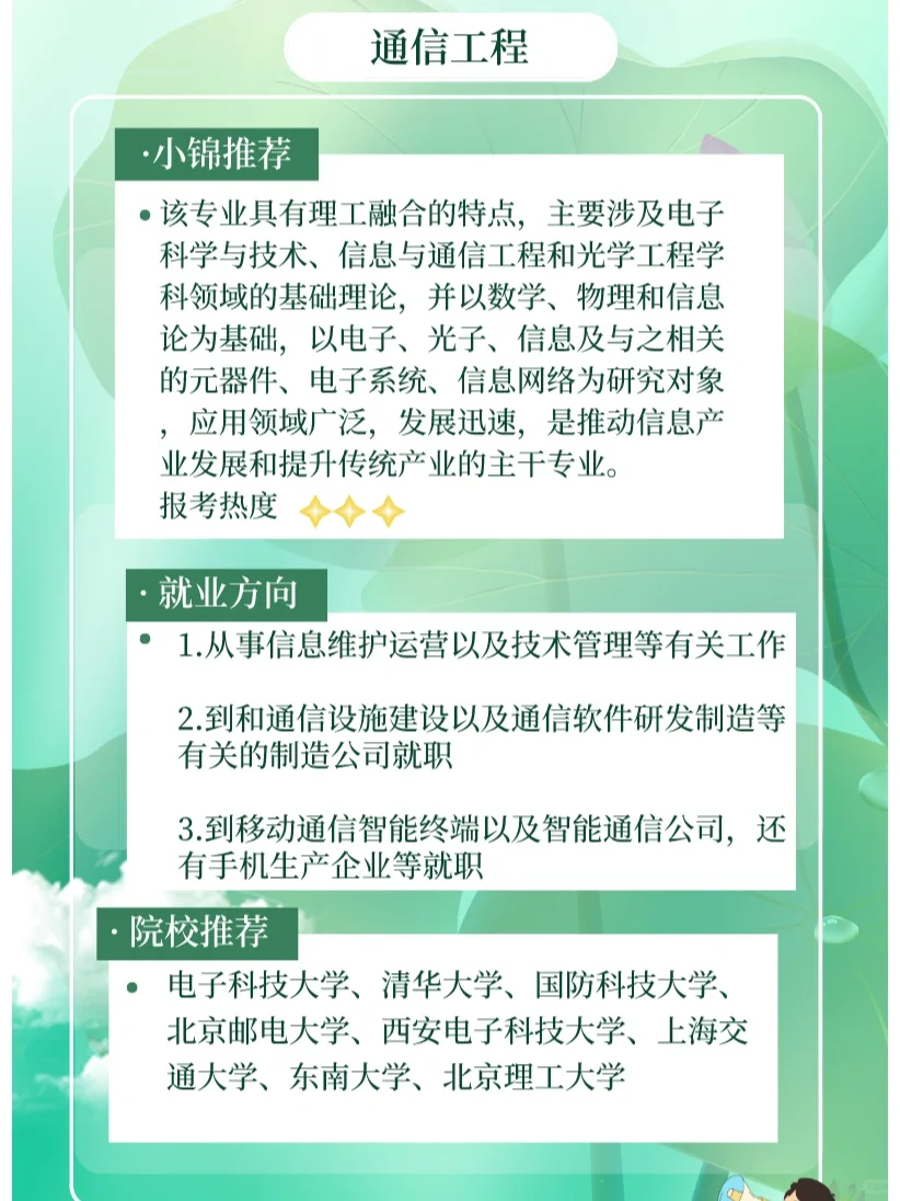 ?每日一个专业小知识|通信工程
