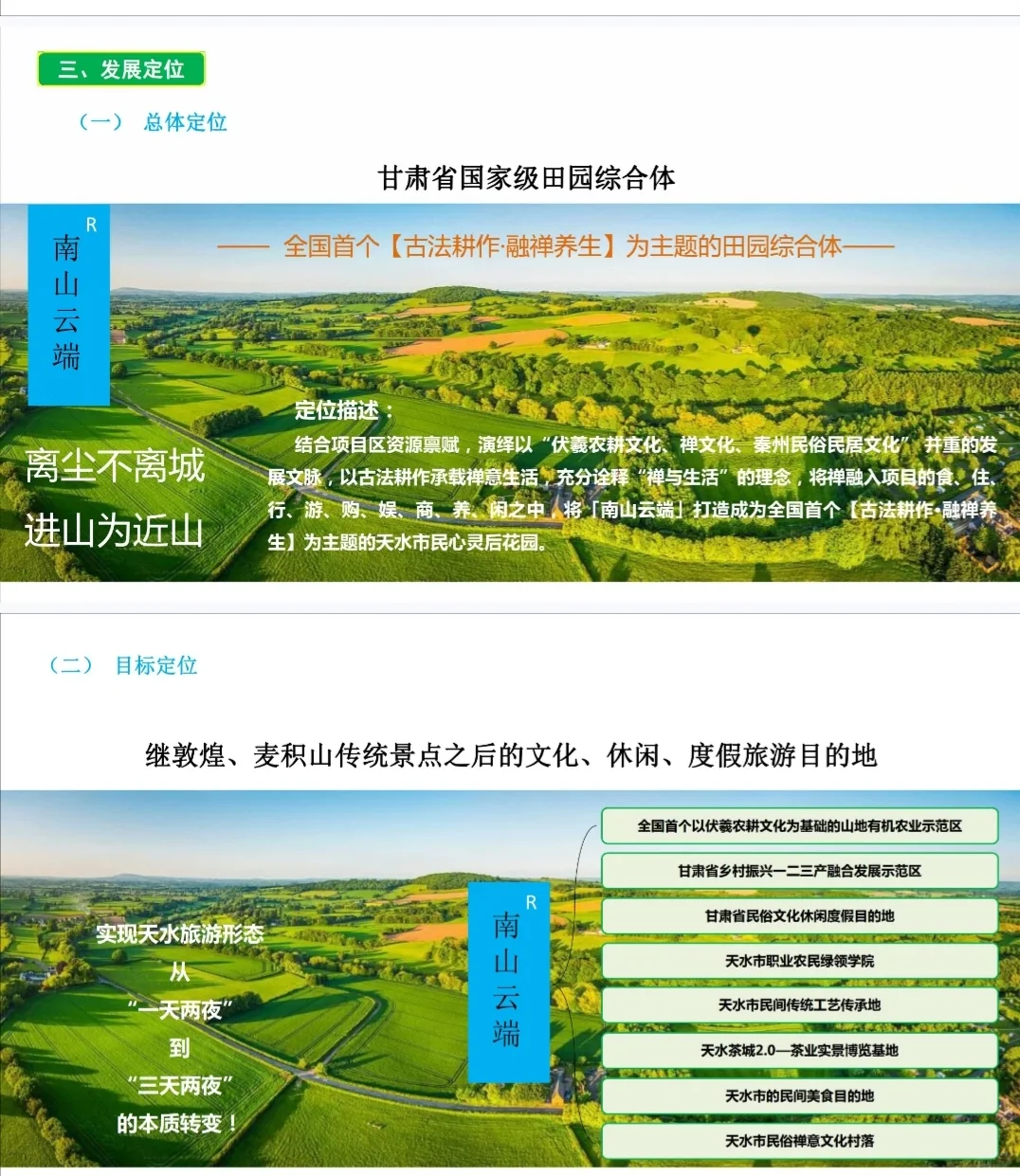 甘肃农文旅田园综合体乡村振兴规划案例分享