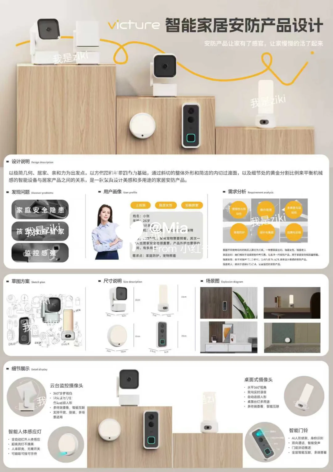 智能家居安防产品设计