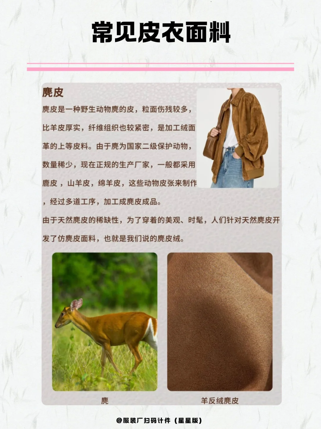 服装人必看的皮衣面料