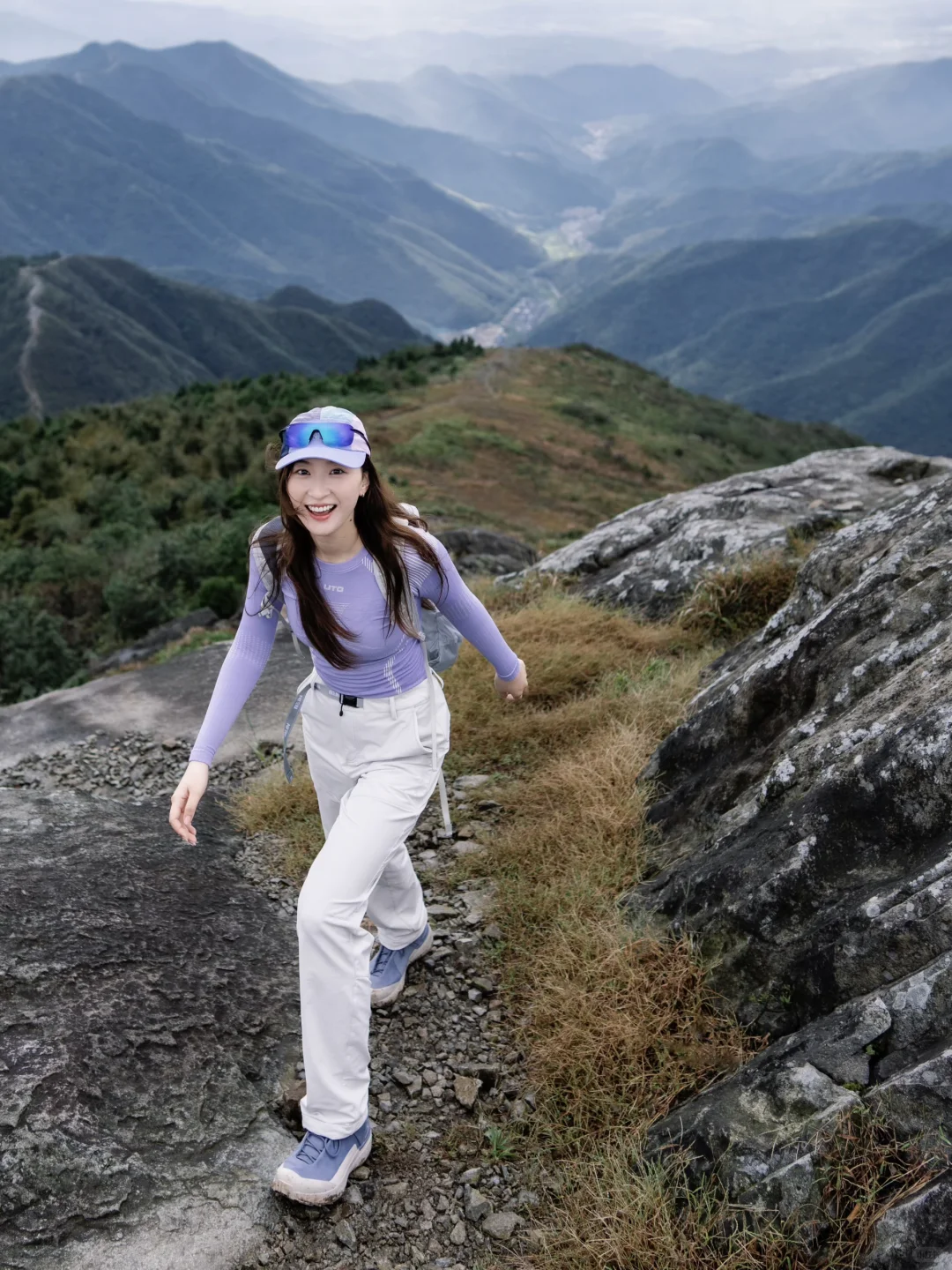 降温了！出来爬山啦