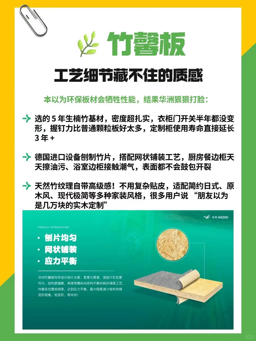 被问爆的全屋定制板材！华洲竹馨板
