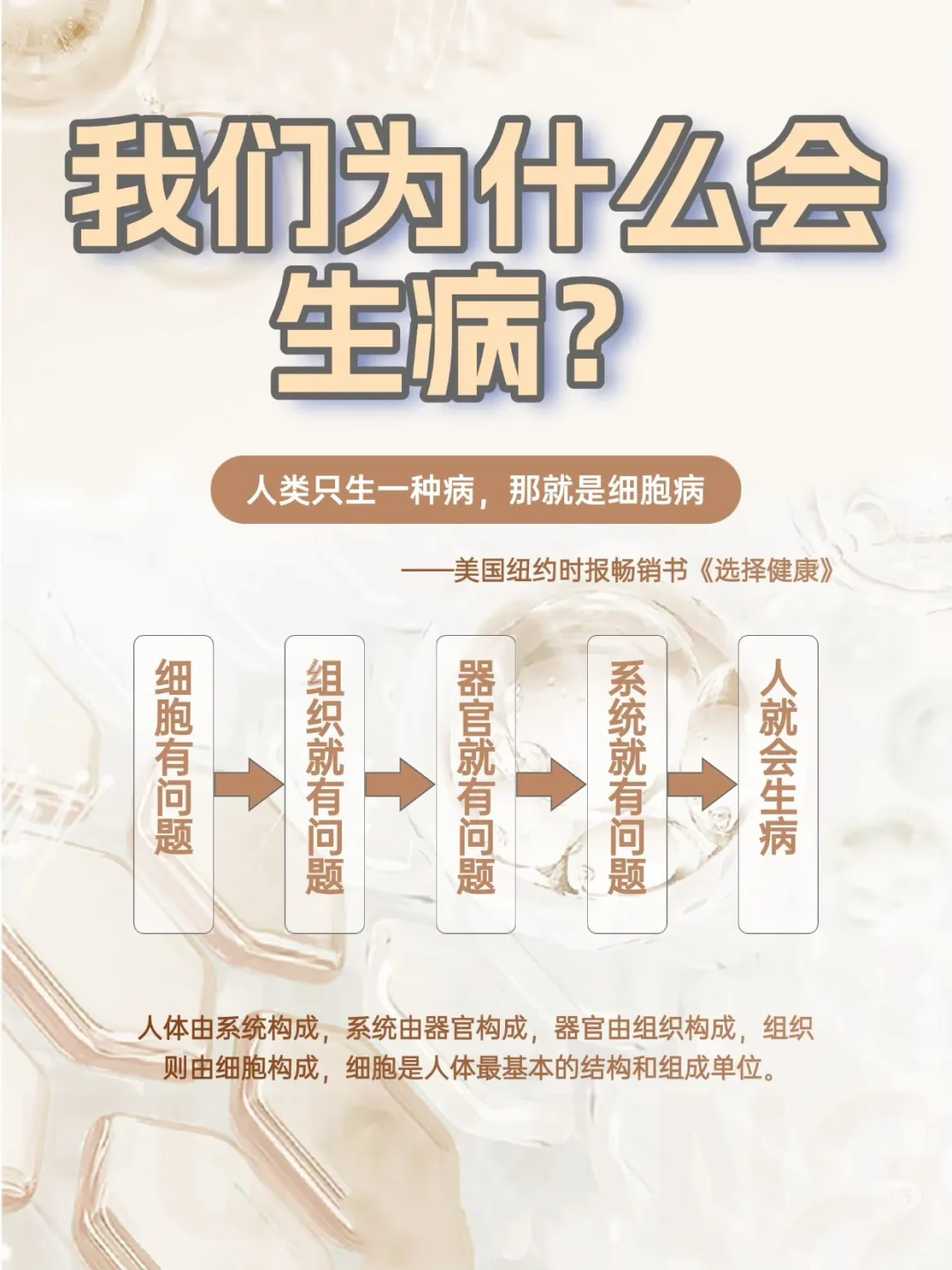 细胞好身体好，守护健康从细胞开始