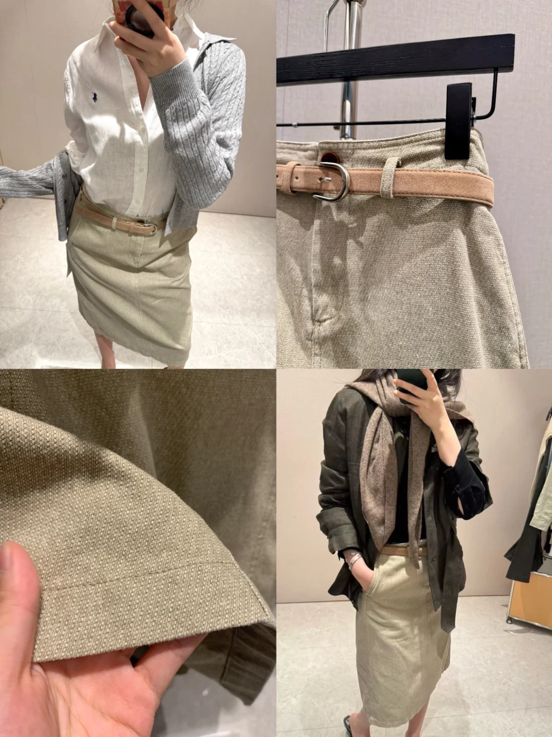 这是什么神仙亚麻半裙啊啊啊！！