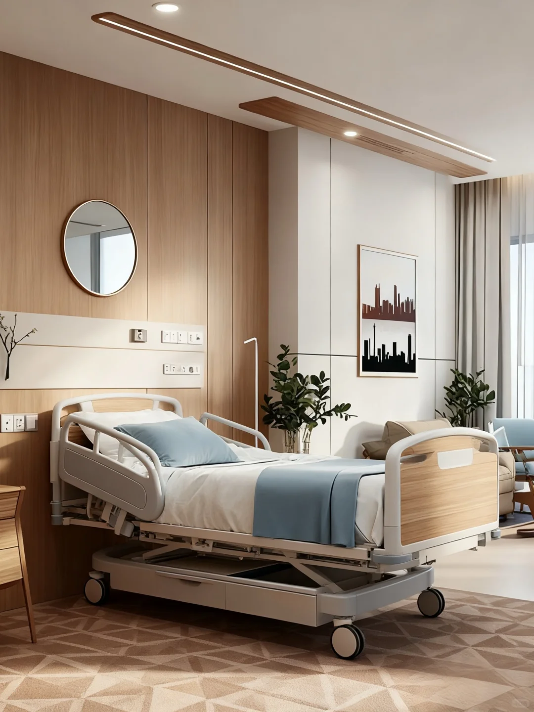 ?把“森林疗愈舱”搬回家！适老化卧室空间