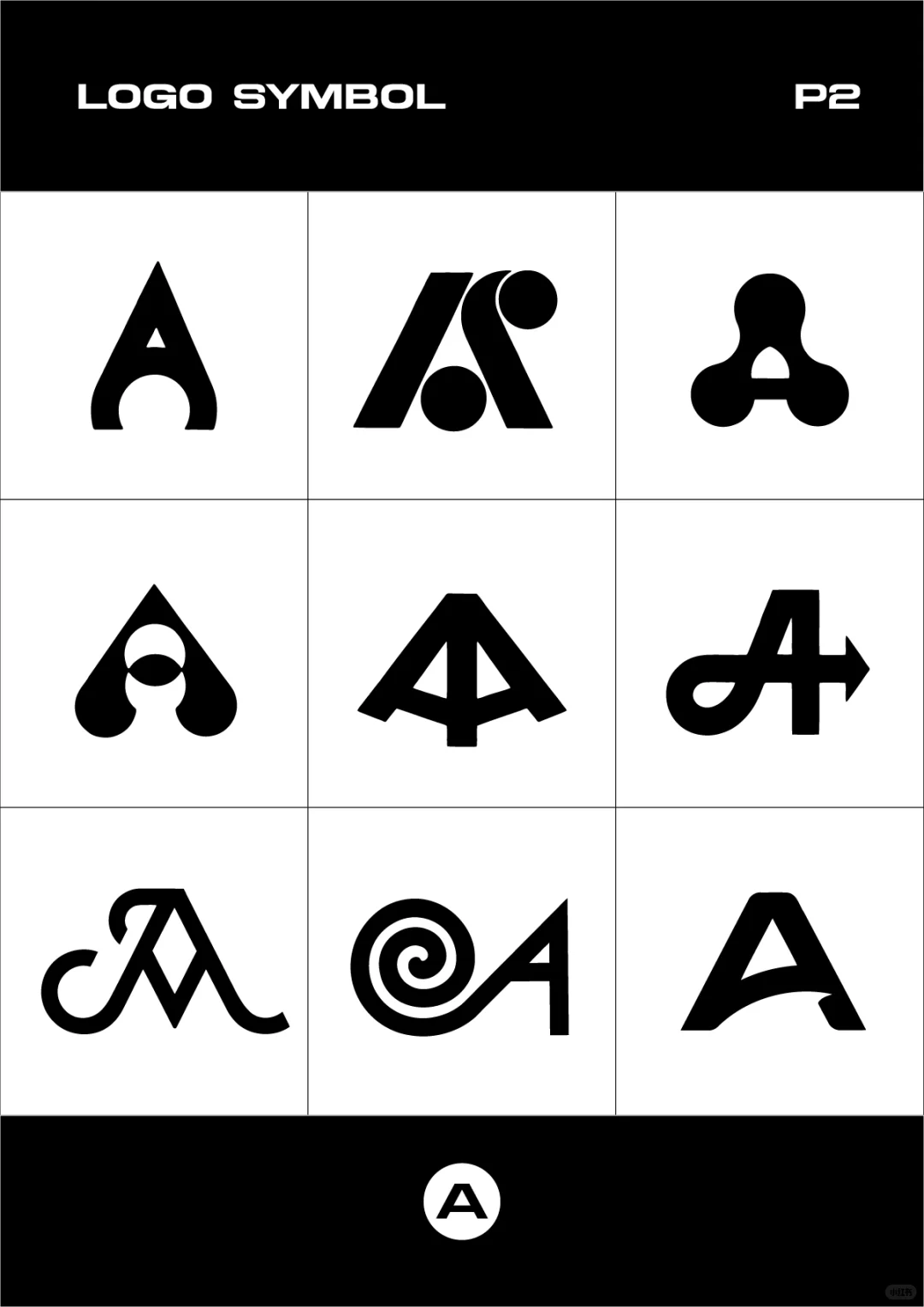 灵感分享｜关于“A”的LOGO设计