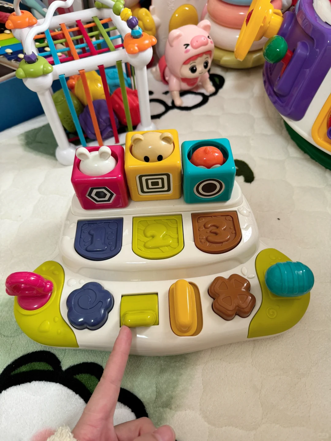 九月龄婴儿玩具区