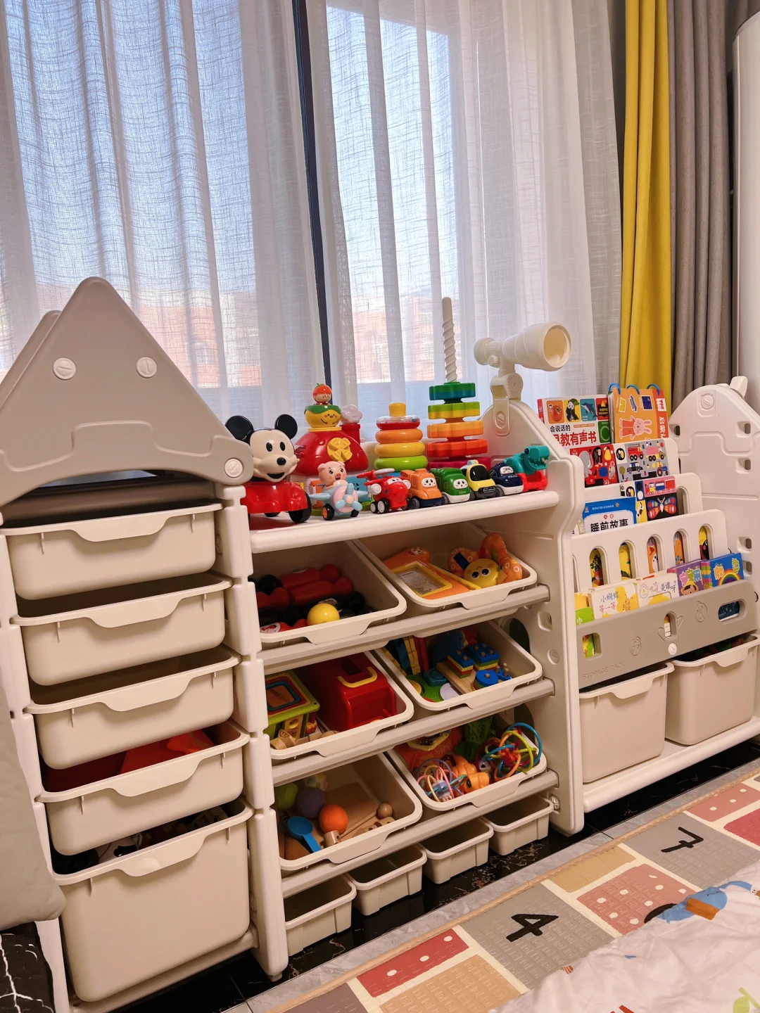 这家玩具收纳也太好看了吧~