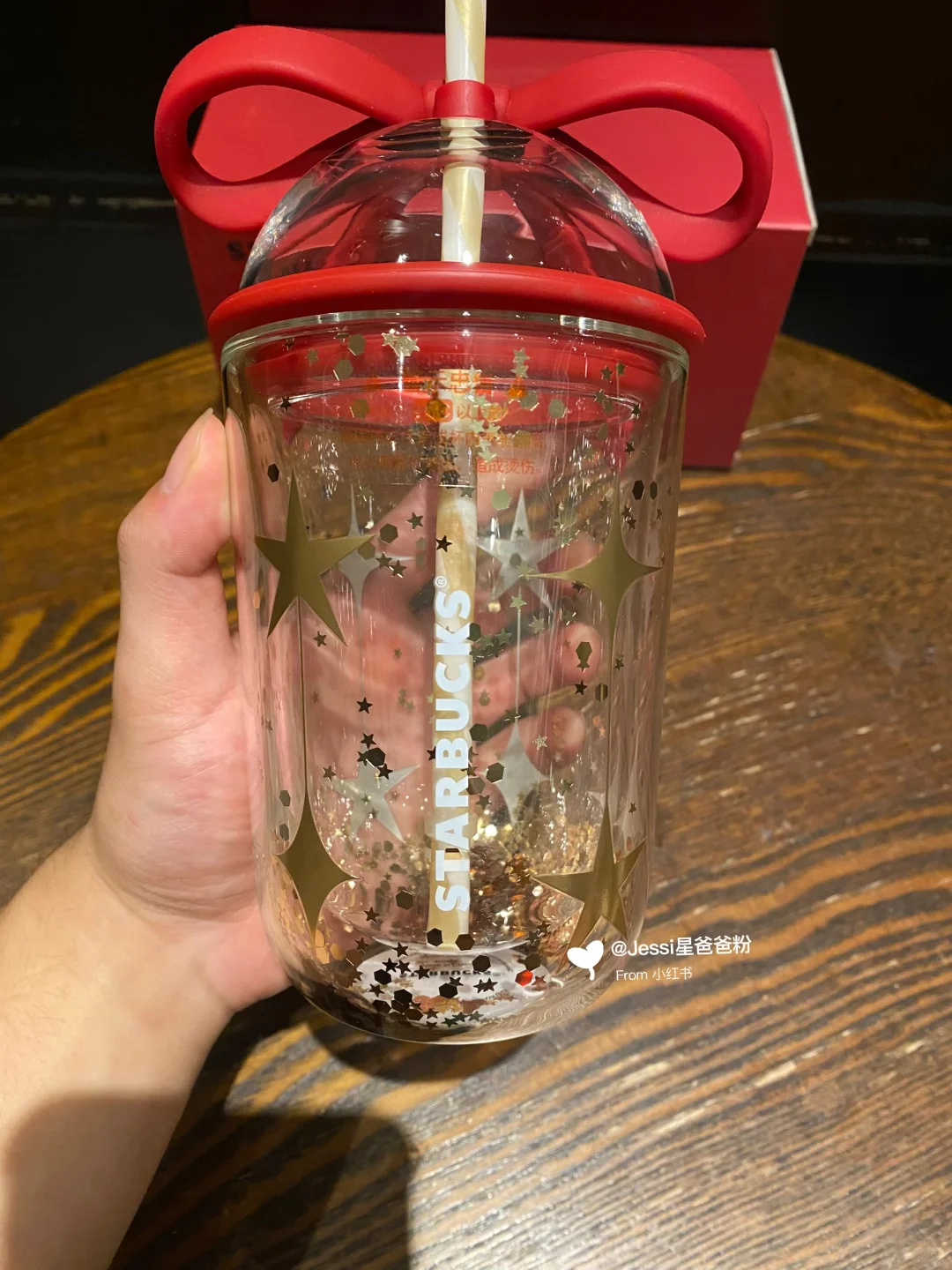 ✨✨✨圣诞新品上市 | 透明玻璃吸管杯