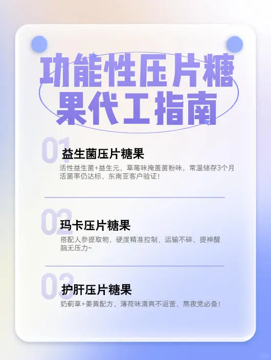 6 大跨境热门压片糖果类型，都是实测好卖的