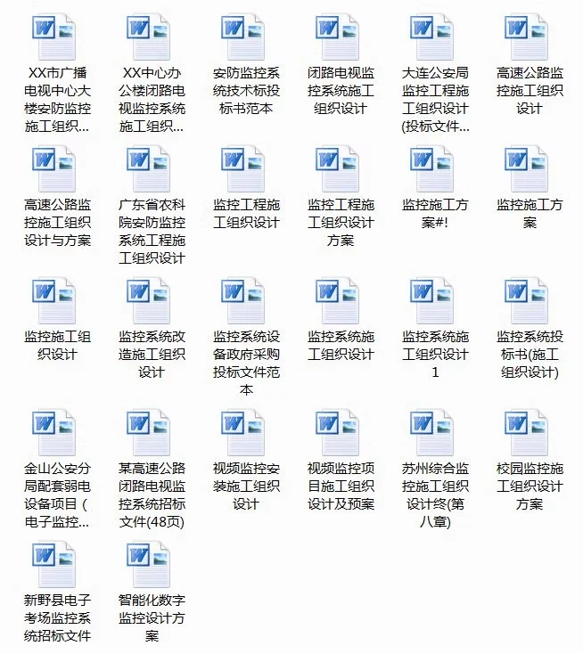 建筑弱电人必看！投标书+ 施工方案全模板✨