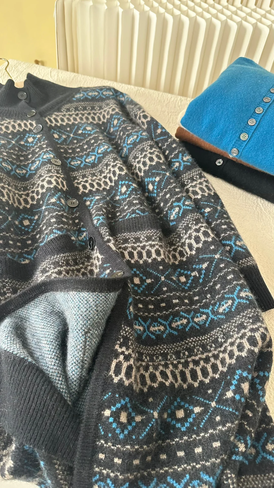 羊绒界的“提花艺术品”