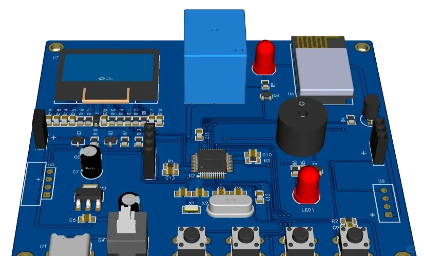 基于 STM32 的家庭安全防护与报警系统设