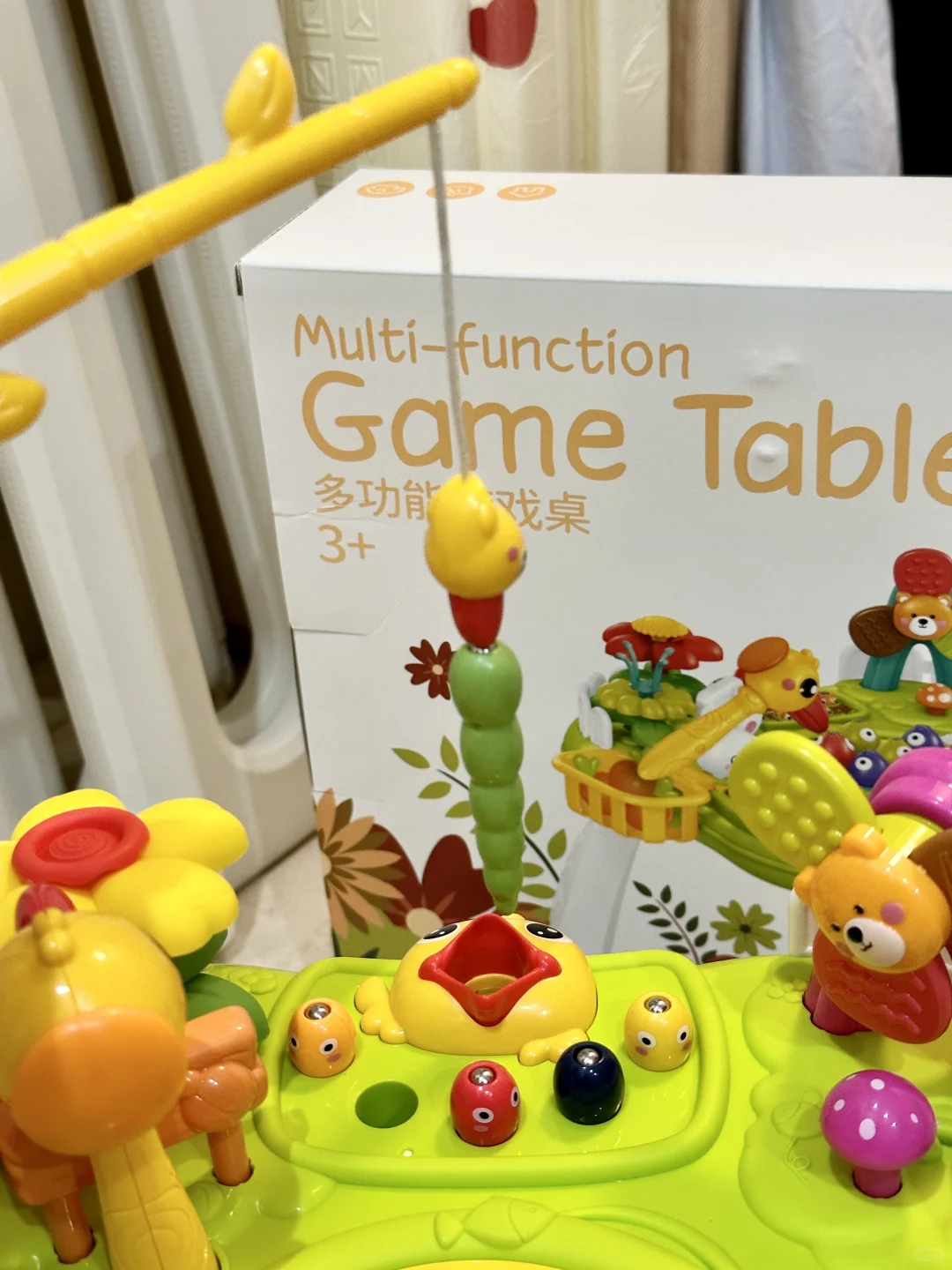 nb！玩具桌硬控他一天！