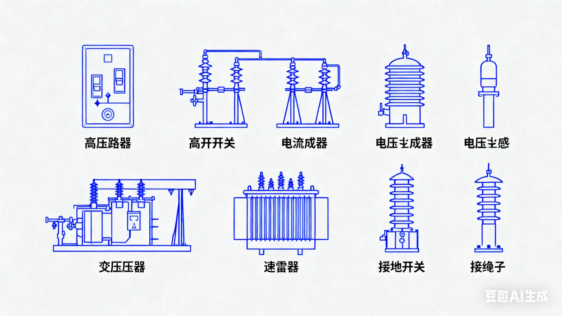 高压电工必藏!一张图读懂电路“暗号”⚡️