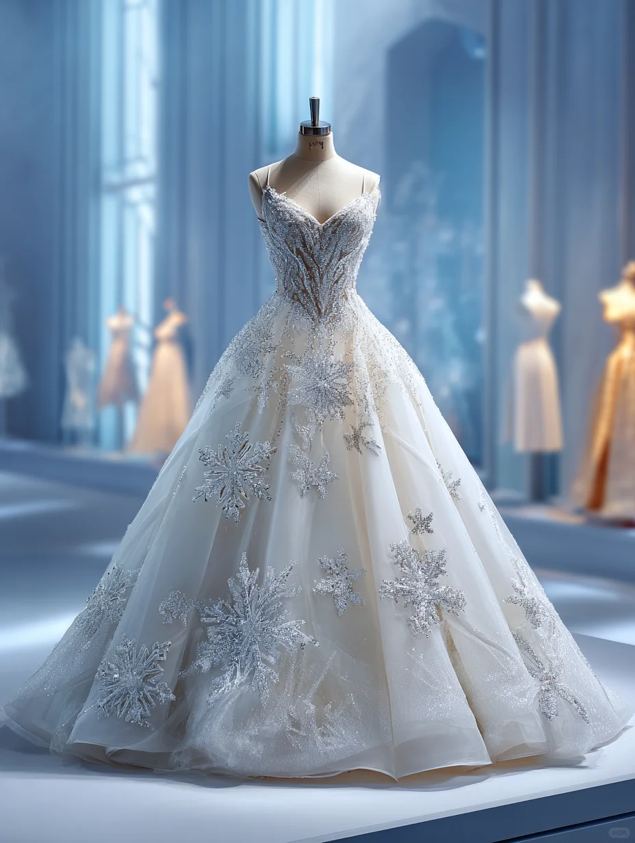 A字型舞会礼服｜霜华 The Essence of Frost