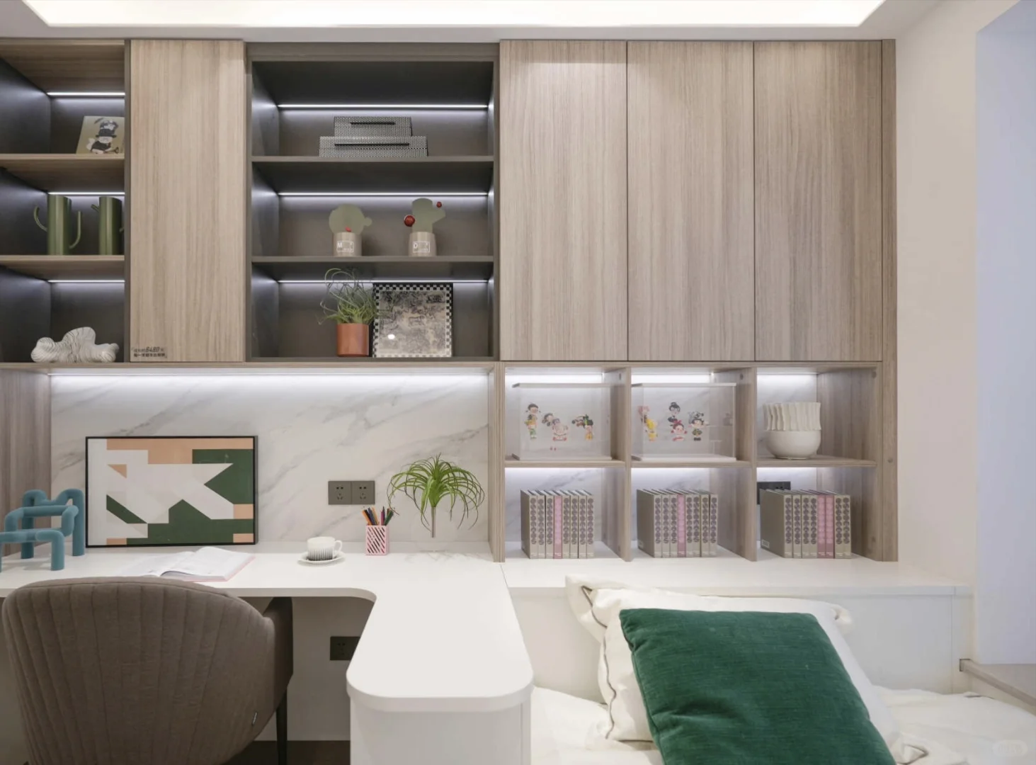 153㎡四室封神｜简约风玩出教科书级细节✨