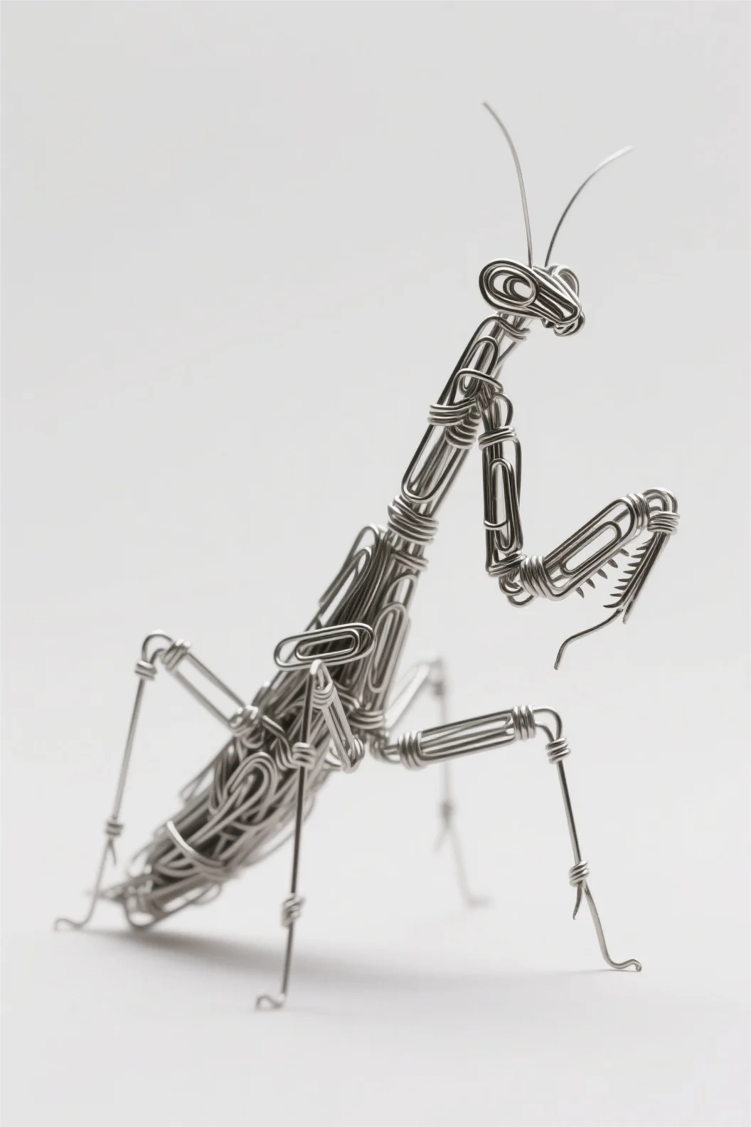 这不是螳螂，是艺术品！