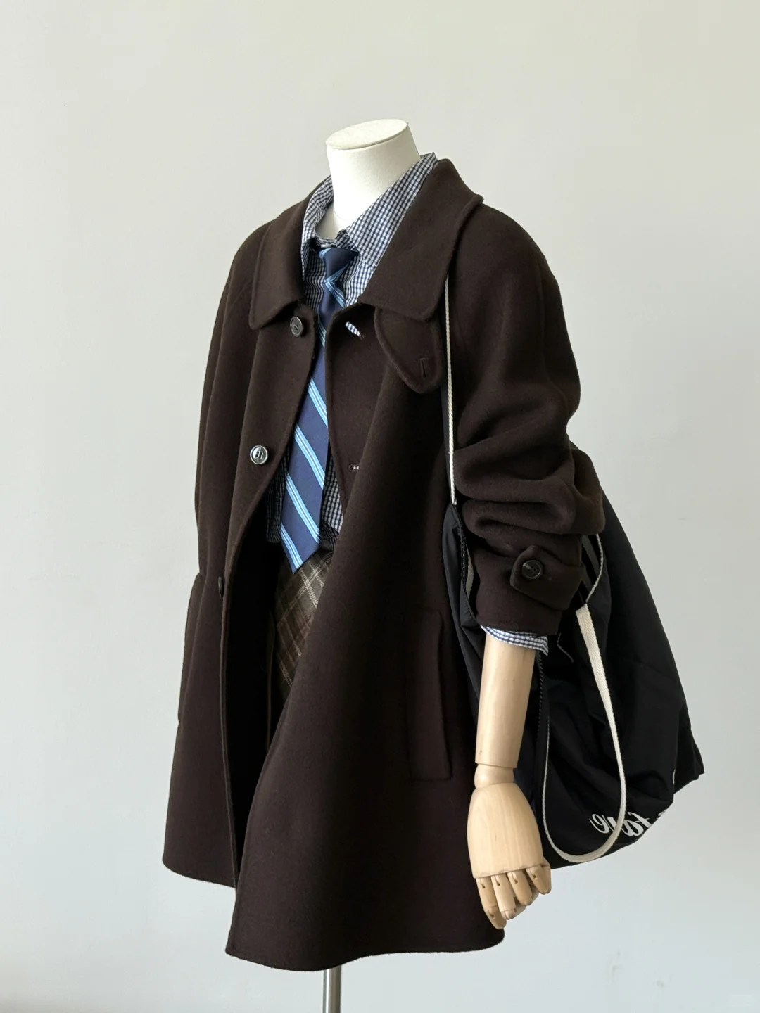 萝莉咖色小外套~娇柔俏丽的舒适感万岁❗️