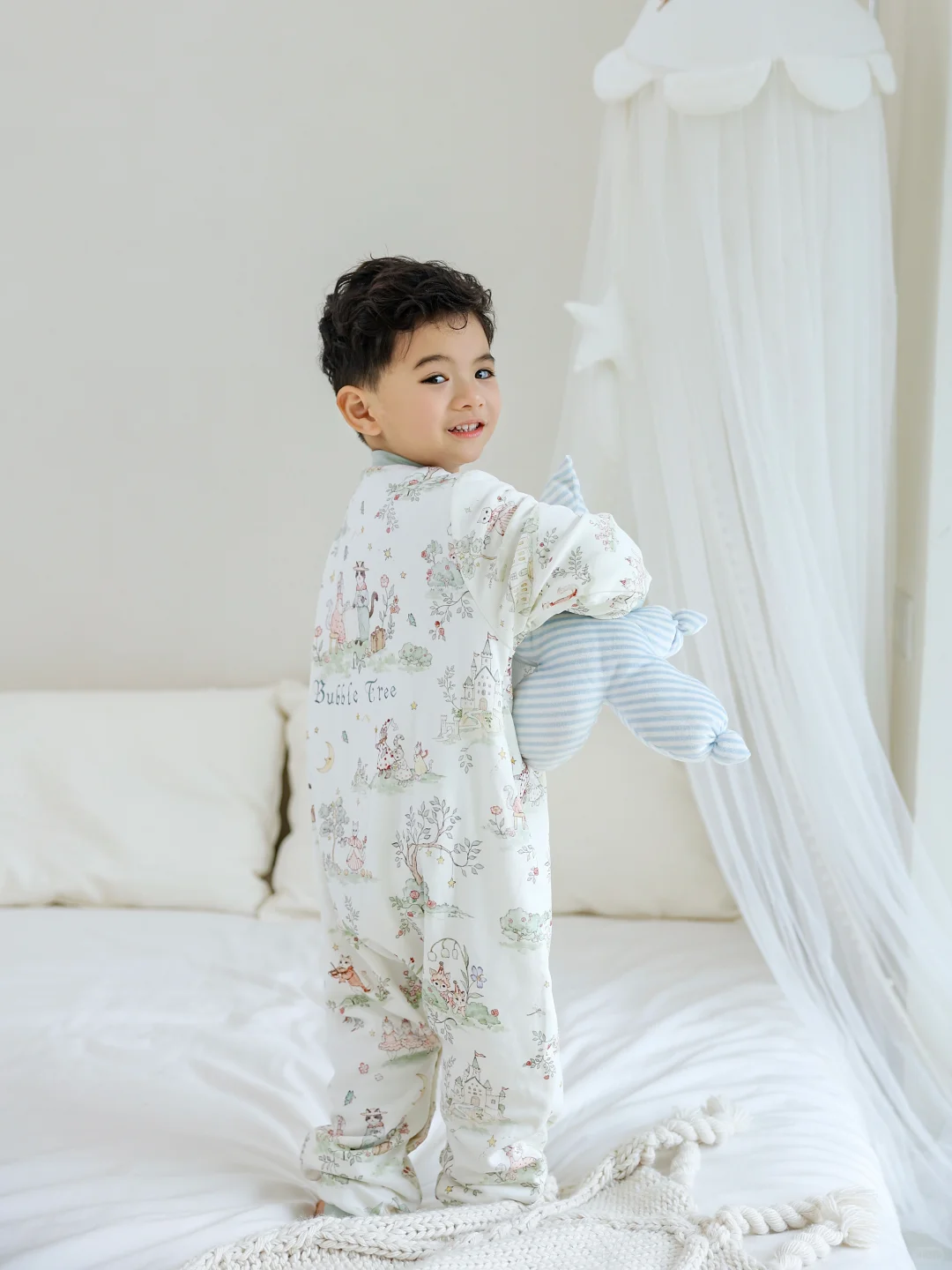 秋冬养娃救命❗️童话风睡袋太给力了!