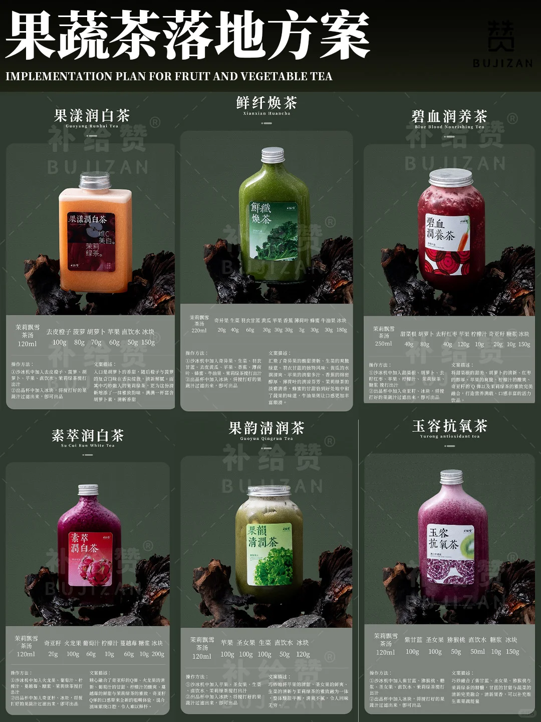 奶茶店再添一员！果蔬养生茶上新攻略