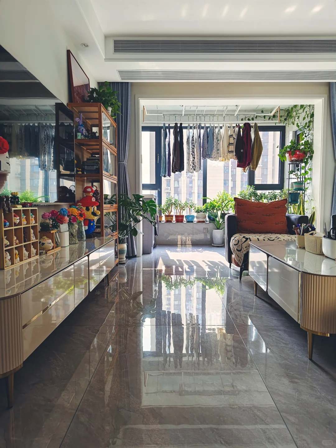 记录今日收拾干净的家?