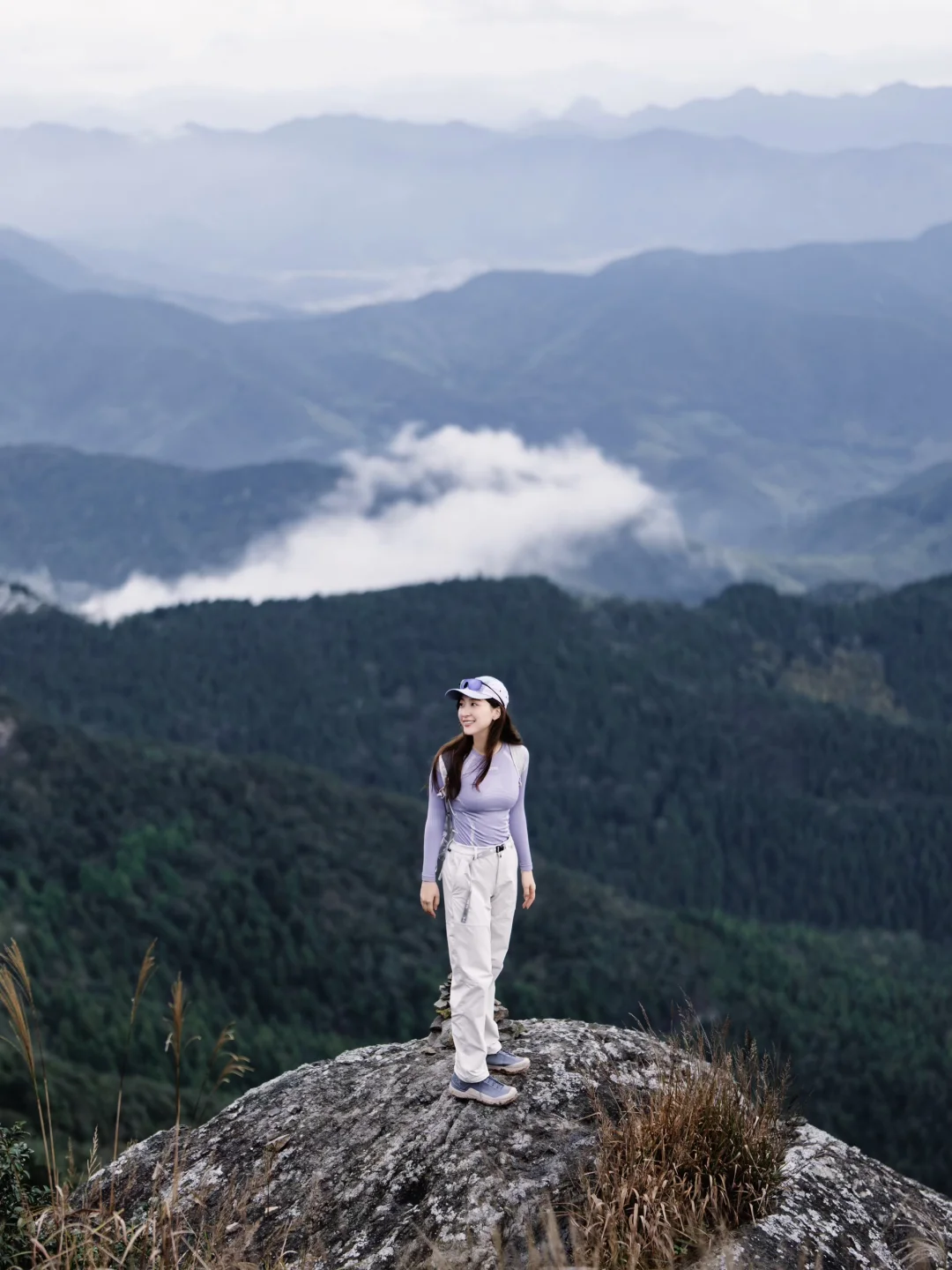 降温了！出来爬山啦