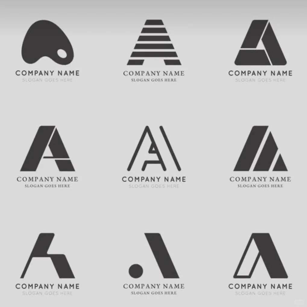 打卡A-Z字母变形设计之之之A