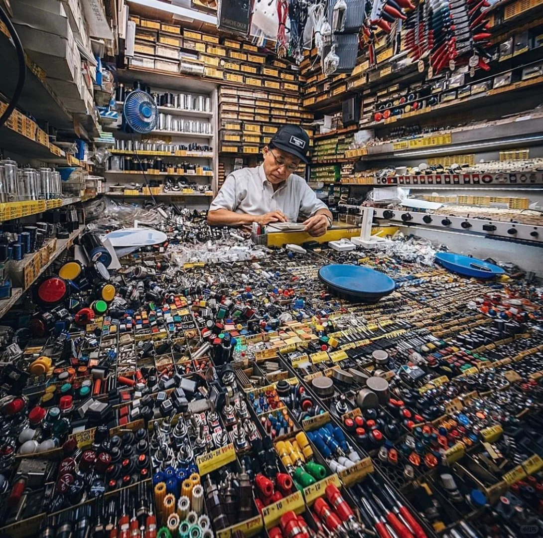 麻雀虽小，五脏俱全。 记一家日本小五金店。