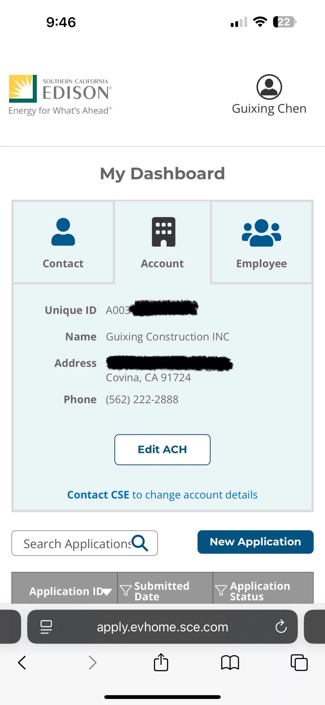 Edison公司注册电气承包商