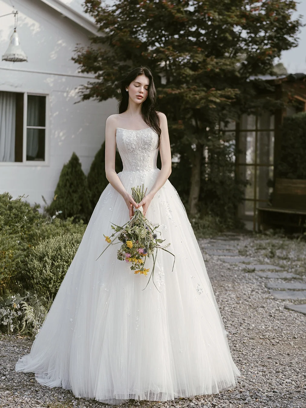 韩国25/26秋冬A字型婚纱House of Amy