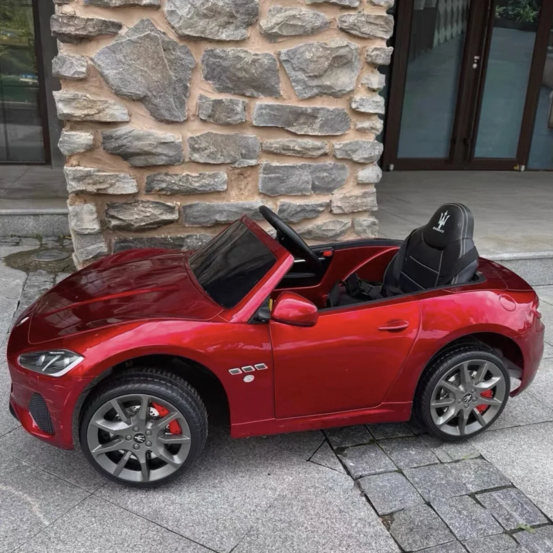 babycare玛莎拉蒂婴儿童电动四轮遥控汽车