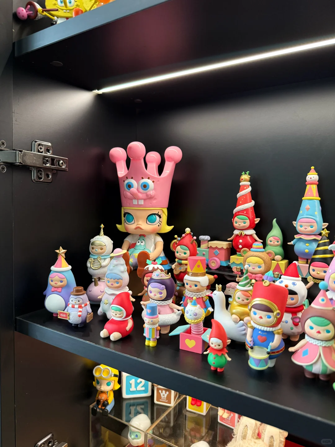 藏在书房的INFJ快乐墙，盲盒展示柜附尺寸?