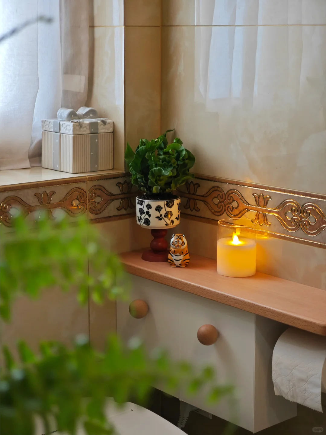 原来5m²卫生间也可以美到闪闪发光✨