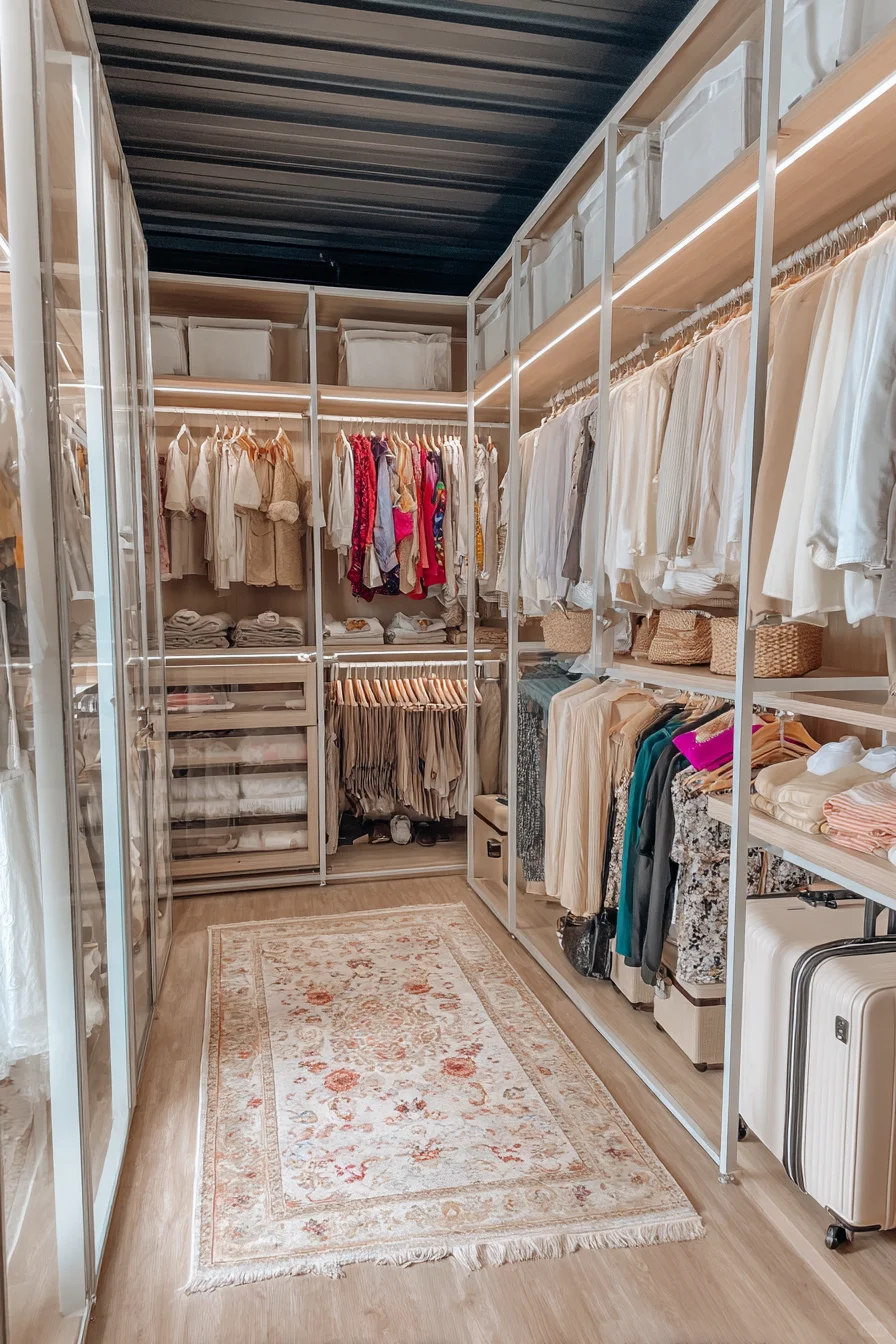 衣橱收纳空间布局小技巧(附尺寸)