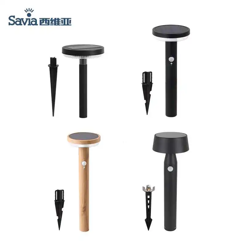 savia太阳能户外防水地插灯免接线草坪