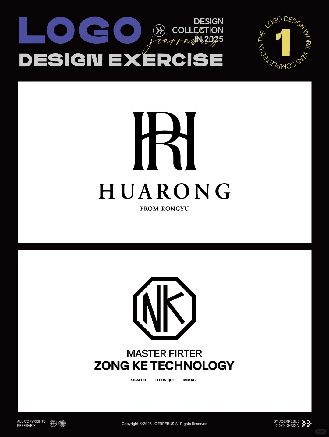 用线条重构品牌基因，极简多字母LOGO设计！